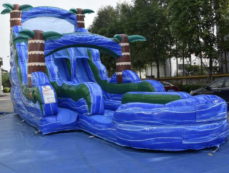 18 Foot Blue Bomber Dual Lane Wet/Dry
