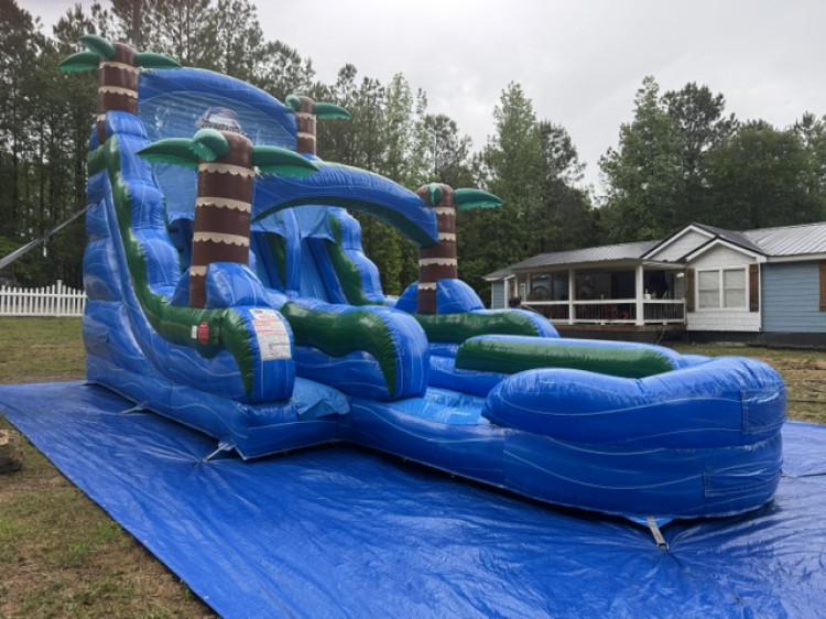 18 Foot Blue Bomber Dual Lane Wet/Dry