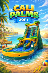20 Foot Cali Palms Water Slide