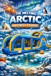 Melting Arctic 45 ft Obstacle Wet/Dry